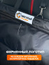 Автогамак для перевозки собак "Хвостатый пассажир" на треть заднего сиденья, черный
